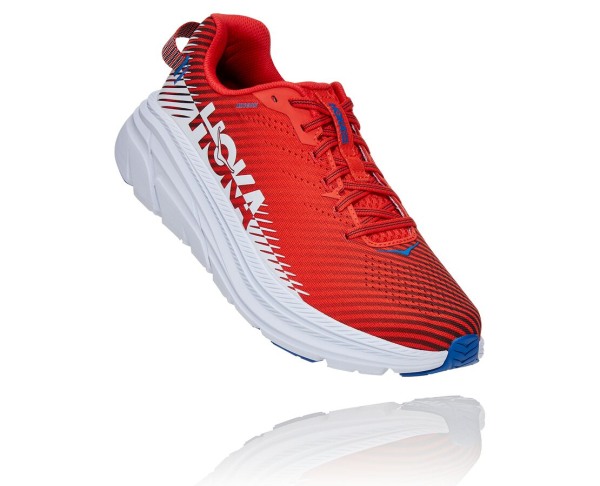 Hoka One One Rincon 2 Mens UK - Red Road Running Shoes - KAILN5812